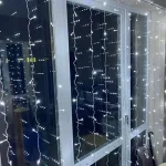 آویز پرده ای سوزنی مهتابی1