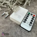 آویز پرده ای سوزنی مهتابی8