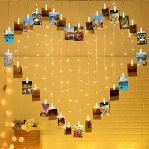 آویز پرده ای قلبی عکس