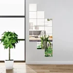 آیینه چسبی مربع لوزی کوچک2