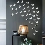آیینه چسبی پروانه کوچک0