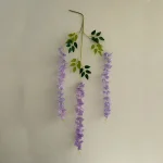 دسته گل سه دسته ای ویستریا یاسی00