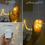 ریسه گل کریستالی0